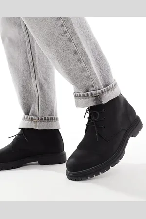 Schuh Botas negras con cordones Grayson de