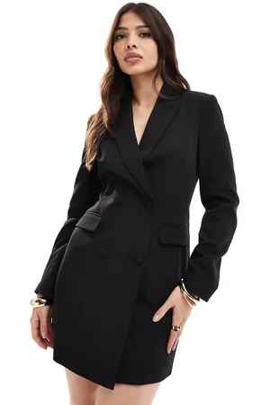 Miss Selfridge Vestido estilo americana con cintura entallada de