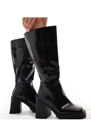Raid Botas por la rodilla negras Mayah de -Negro