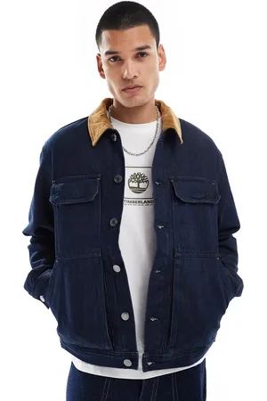 Timberland Chaqueta vaquera azul añil aislante de