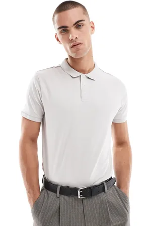 Threadbare Polo claro con detalle de 3 botones de