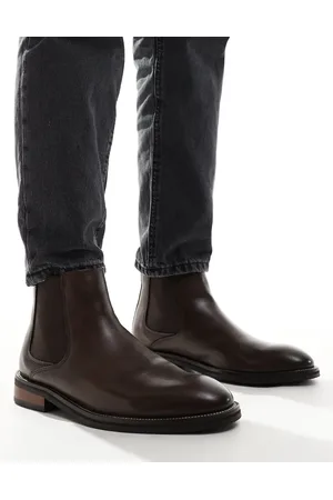 Schuh Botines Chelsea marrones Damon de