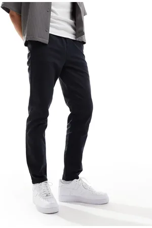 Only & Sons Pantalones azul de corte tapered de estilo casual de -Negro