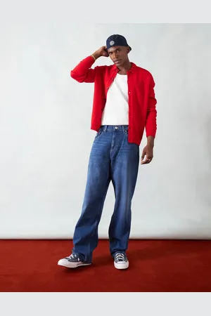 Tommy Hilfiger Vaqueros holgados con lavado oscuro Aiden de -Azul marino