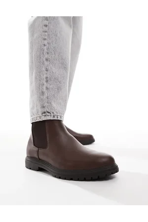 Schuh Botines Chelsea marrones Dalton de