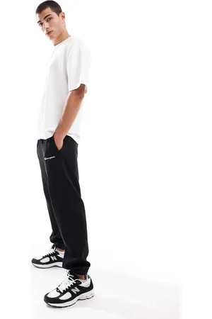 Champion Joggers negros con bajos ajustados Legacy de