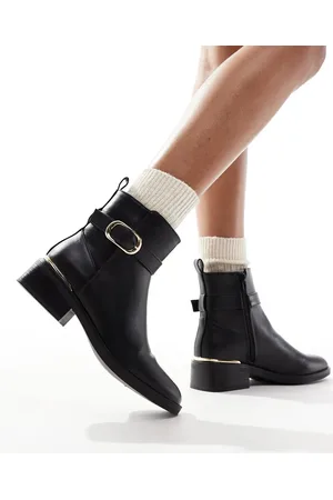 Schuh Botines negros con hebilla Ciara de