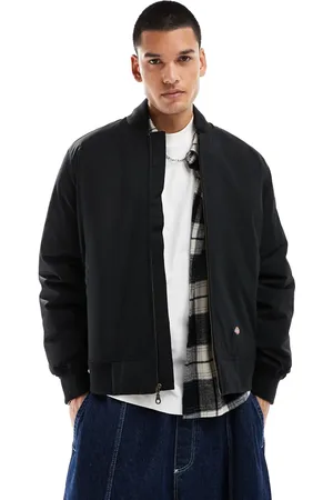 Dickies Chaqueta bomber negra premium Plains de