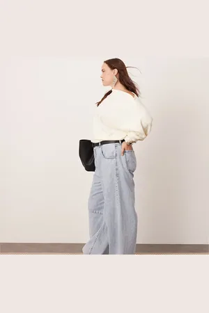 ASOS Vaqueros de pernera barrel con Sydney de Curve