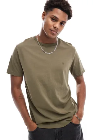 French Connection Camiseta con cuello redondo de French Connection-Verde