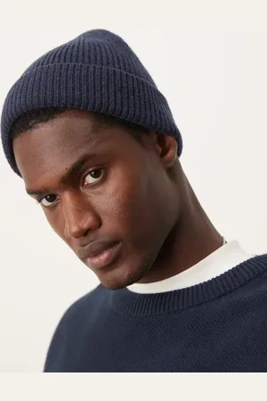 ASOS Gorro de estilo pescador de canalé de lana de cordero de