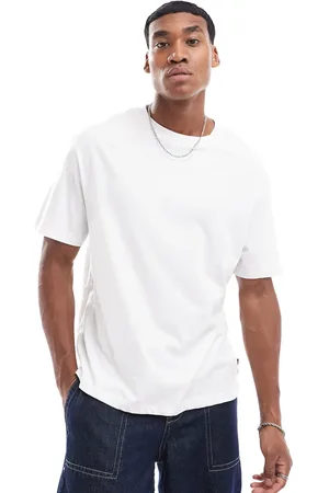 French Connection Camisa blanca extragrande de French Connection