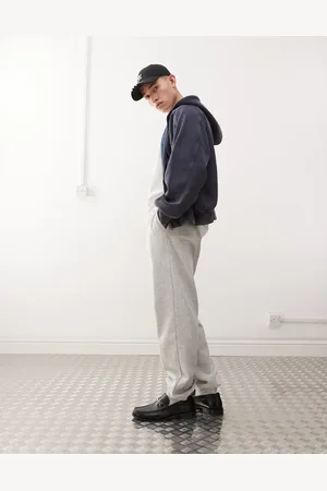 Weekday Joggers grises extragrandes de