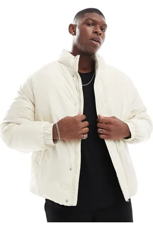 ASOS Chaqueta color crudo de plumas de -Beis neutro