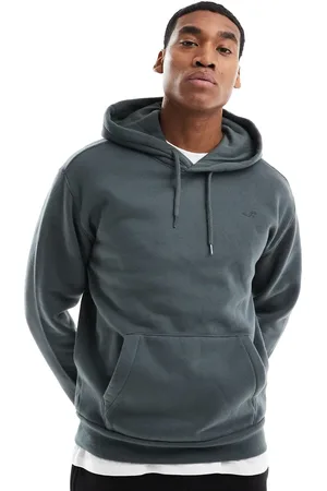 Hollister Sudadera holgada con capucha Icon de -Verde