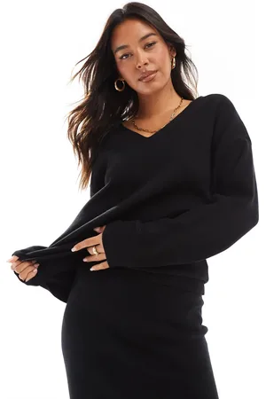 Object Jersey estructurado con cuello de pico de (parte de un conjunto)