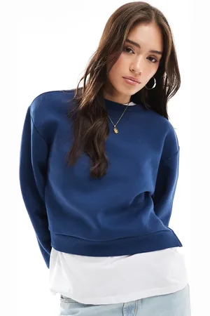 ASOS Sudadera con bajo escalonado de