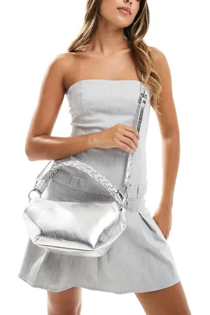Public Desire Bolso de mano con asa superior trenzada Lillian de