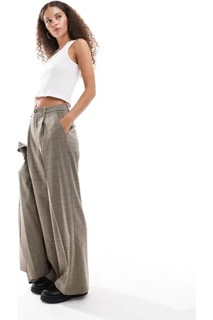 Reclaimed Pantalones de sastre a de pernera ancha de -Multicolor