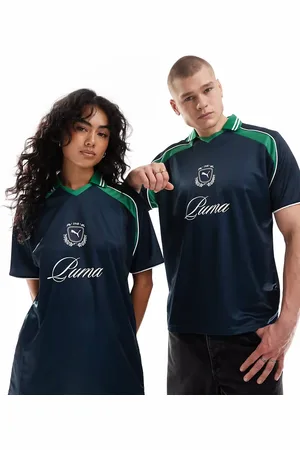 PUMA Camiseta y verde de fútbol con estampado Archive exclusiva en ASOS de -Negro