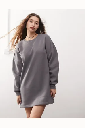 Noisy May Vestido estilo sudadera holgada de
