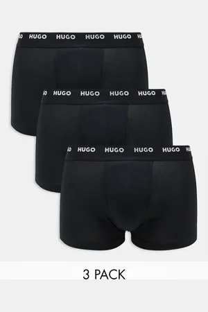 HUGO BOSS Pack de 3 calzoncillos negros Bodywear de HUGO