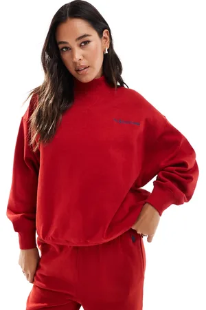 Ralph Lauren Sudadera roja con logo pequeño de -Rojo