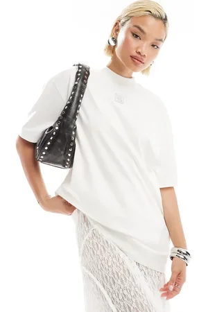 HUGO BOSS Camiseta blanca extragrande Driselina de