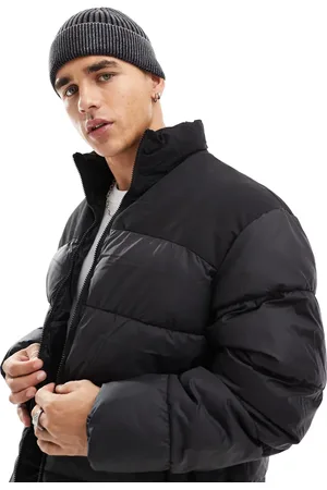 ASOS Gorro negro lavado de canalé de -Gris