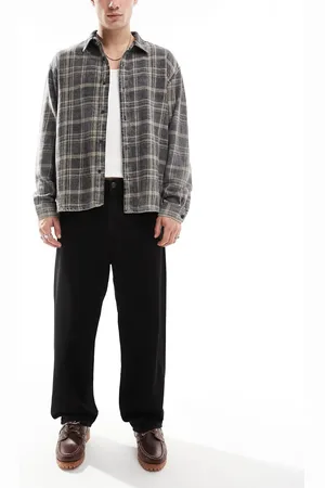 JACK & JONES Vaqueros negros holgados Alex de