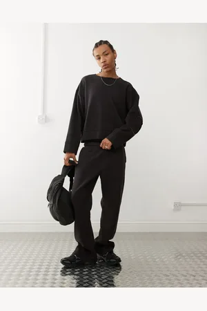 Weekday Joggers negros holgados con lavado ácido de (parte de un conjunto)