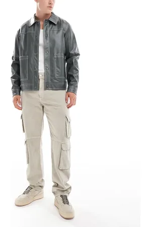 Only & Sons Vaqueros color utilitarios de corte recto Edge de -Blanco