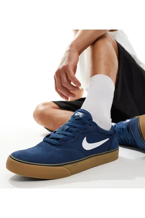 Nike Zapatillas de deporte de ante con suela de goma Chron 2 de
