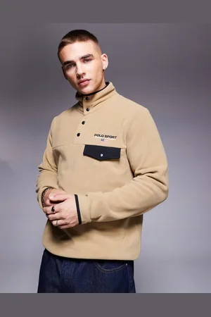 Ralph Lauren Polar color tostado con logo de la colección cápsula Sport de -Marrón