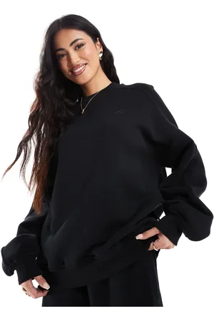 The Couture Club Sudadera lavado con detalle de costuras Essentials de