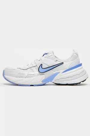 Nike Zapatillas de deporte blancas y azules unisex V2K Run de