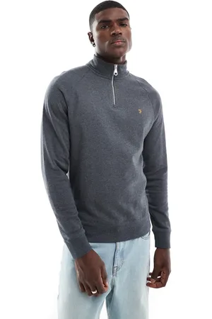 Farah Sudadera con cremallera corta Jim de