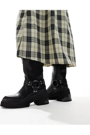 Buffalo Botas biker negras de