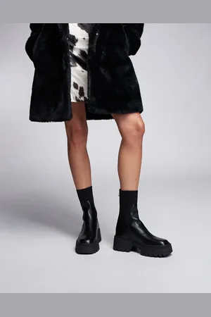 Simmi London Botines negros estilo calcetín Malakai de SIMMI London