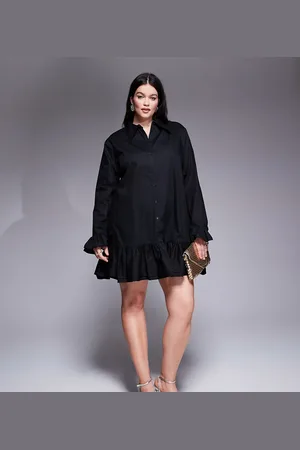 Jaded Rose Vestido camisero corto de