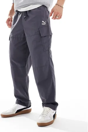 PUMA Pantalones cargo grises de Classics