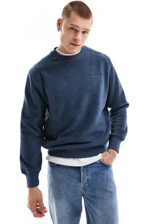 Paul Smith Sudadera de cuello redondo con logo de felpa de