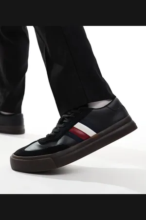 Tommy Hilfiger Zapatillas de deporte negras con suela de goma Cupset de