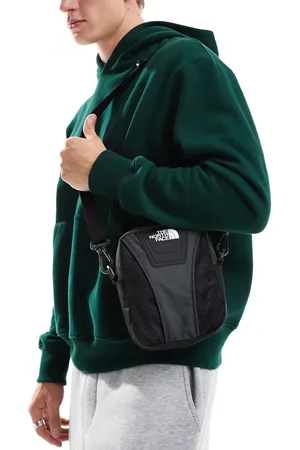 The North Face Bandolera negra y gris Y2K de