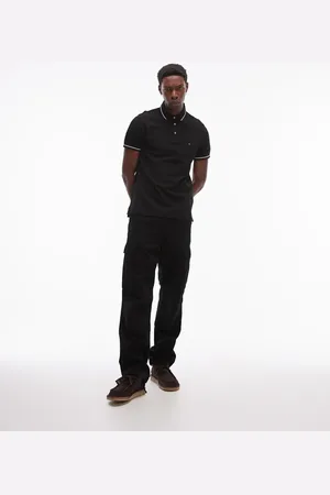 Tommy Hilfiger Polo de corte slim con ribetes de