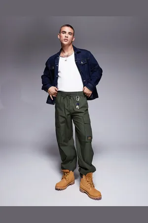 Champion Joggers cargo verde oscuro utilitarios con bajos ajustados Rochester de