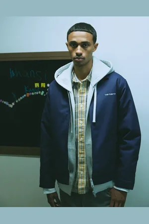 Carhartt Chaqueta con cremallera y logo de texto Module Script de