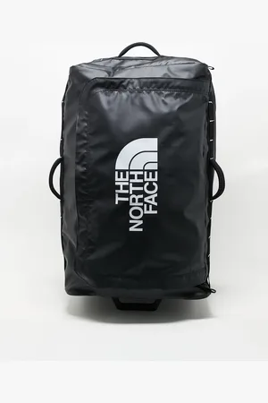 The North Face Bolsa negra y blanca con ruedas Base Camp Voyager 29 de -Negro