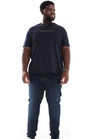 Tommy Hilfiger Vaqueros de corte pitillo con lavado oscuro Simin de Plus-Azul marino