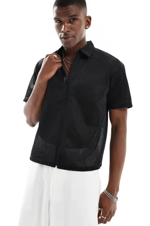 ASOS Polo con cremallera de